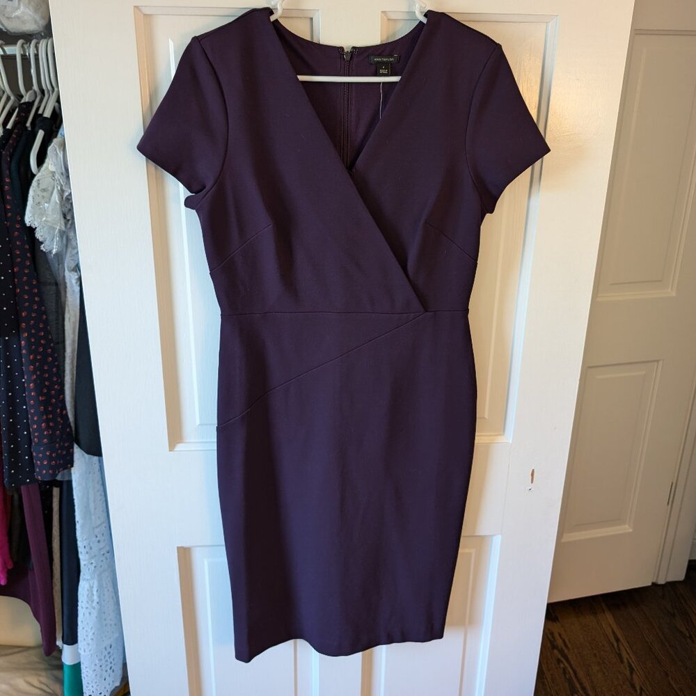 Ann Taylor Purple Dress